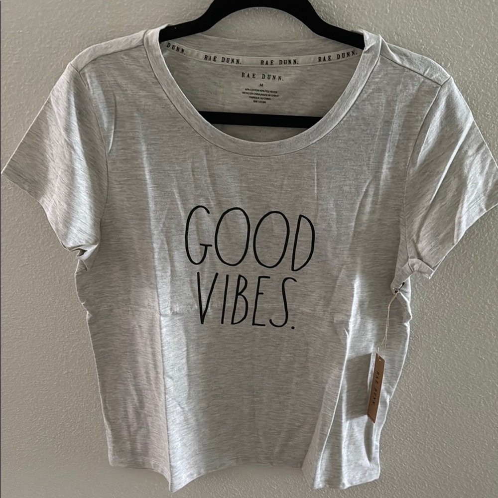 Rae Dunn Gray Graphic T-Shirt